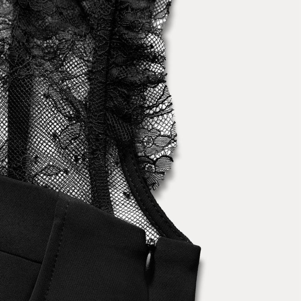 ZARA LACE TOP - Picture 7 of 9